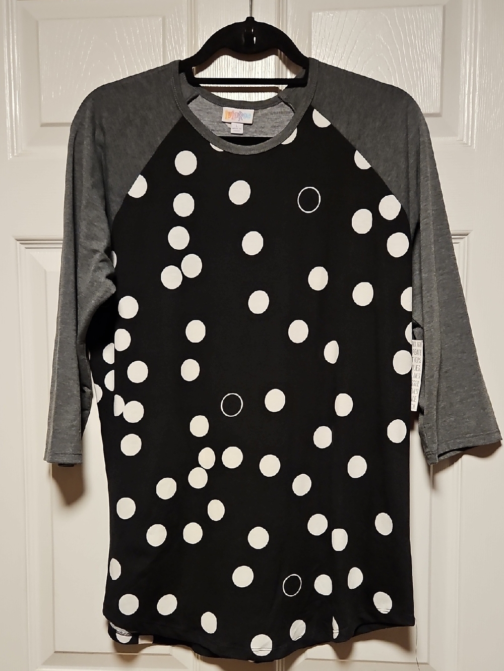 LuLaRoe Polka-dot Randy Tee
